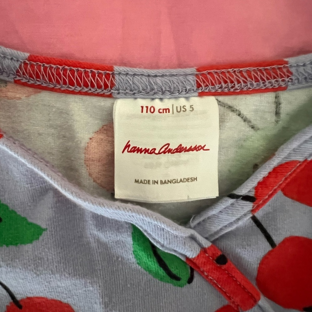 Hanna Anderson romper euc size 5